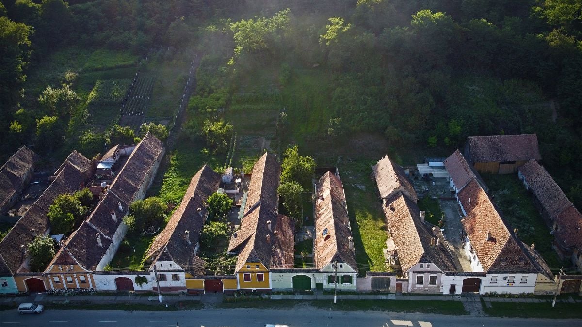 Case stil săsesc în Richiș