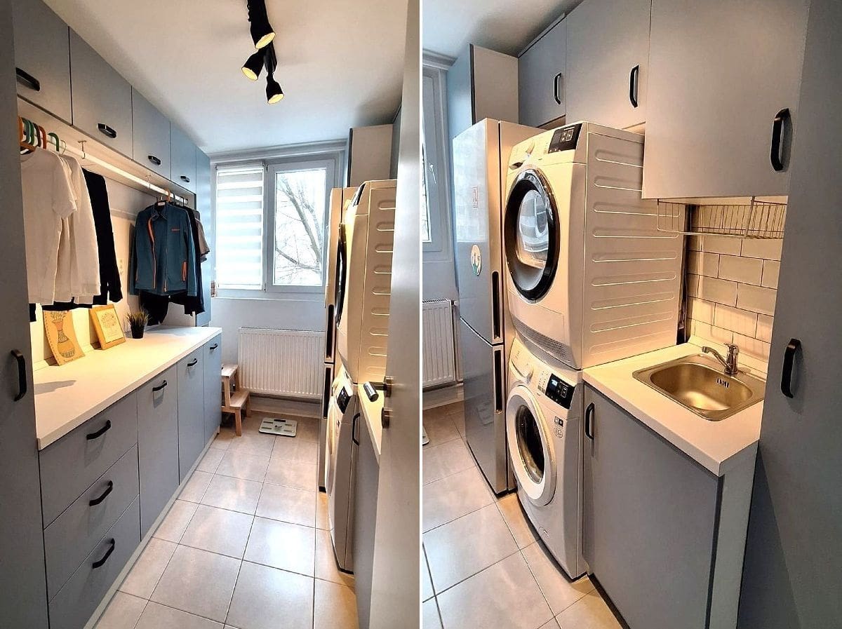 Spălătorie apartament bloc