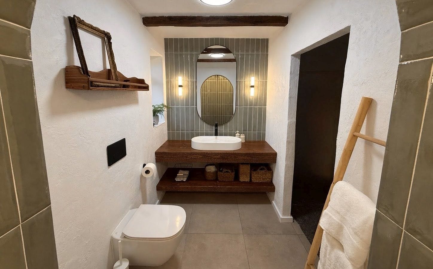 Casa 154: amenajarea unei băi de 5 mp într-o casă tradițională din 1934