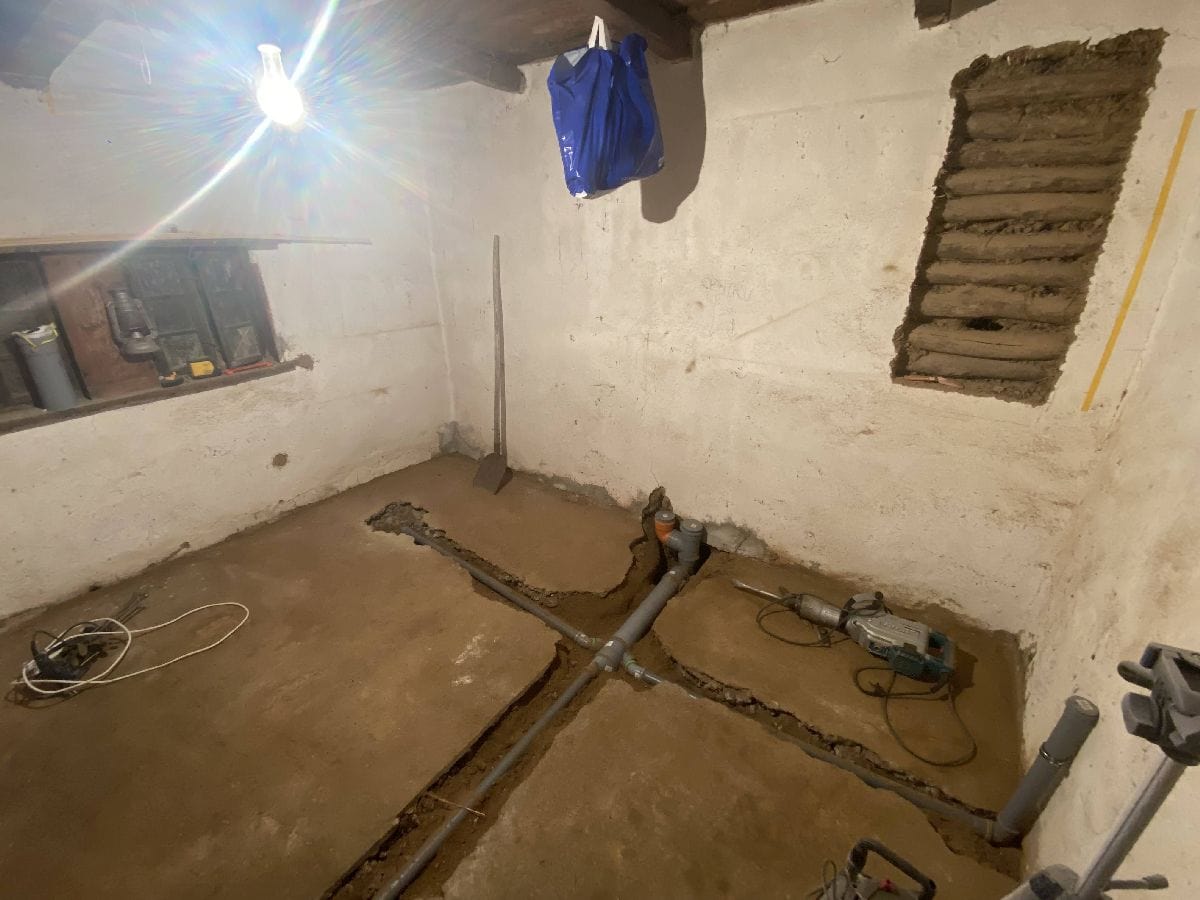 Casa 154 - instalații apă și canalizare