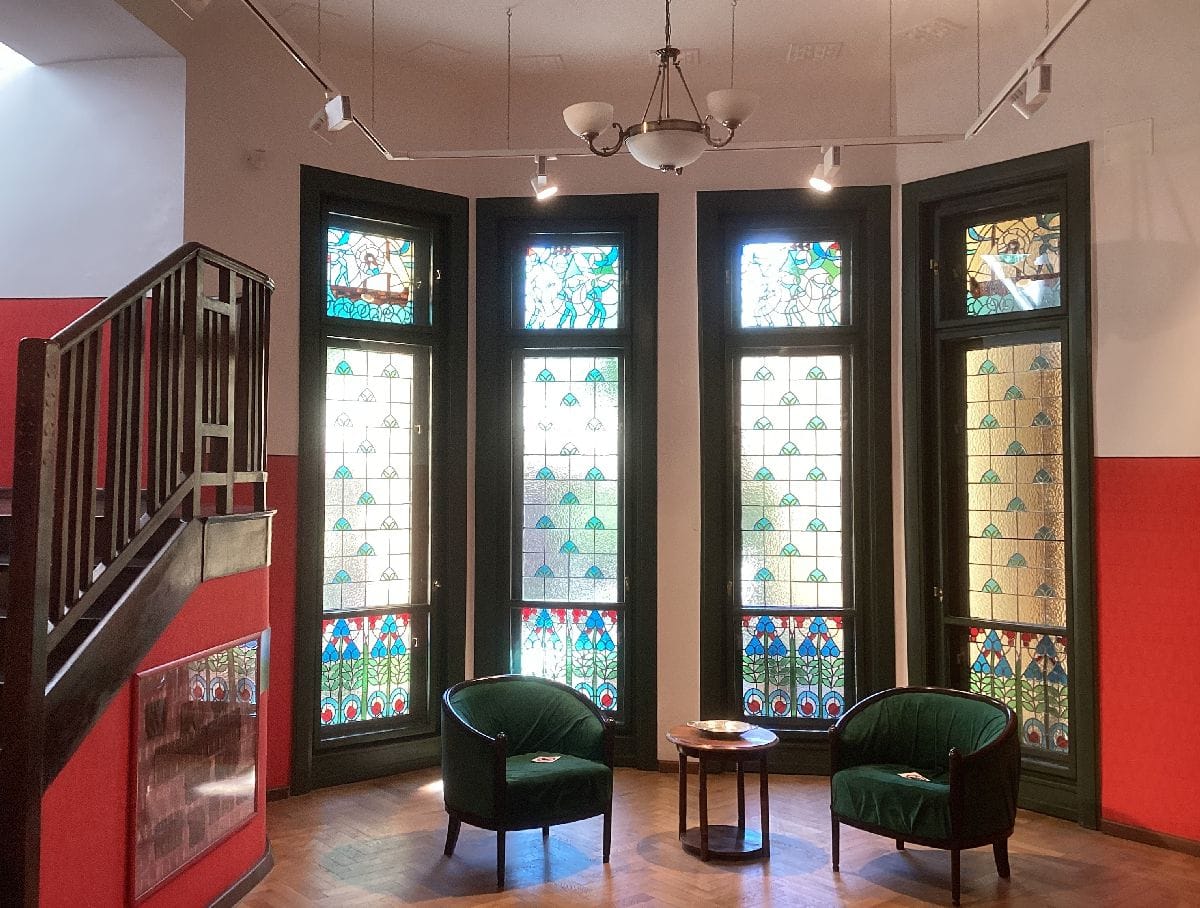 Vitralii, Muzeu Art Nouveau Casa Darvas-La Roche, Oradea