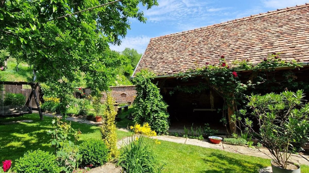 Țiglă ceramică tip solzi casă săsească Richiș