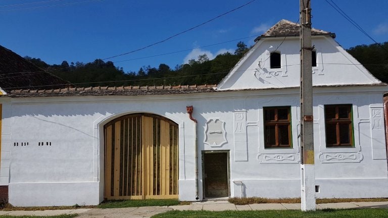 Restaurare fațadă casă săsească Villa Rihuini, Richiș