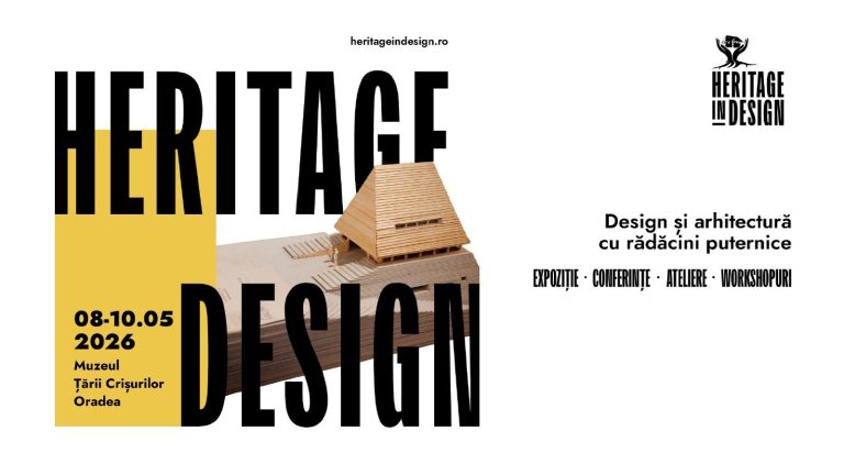 Afis Heritage in Design, Oradea, 2026
