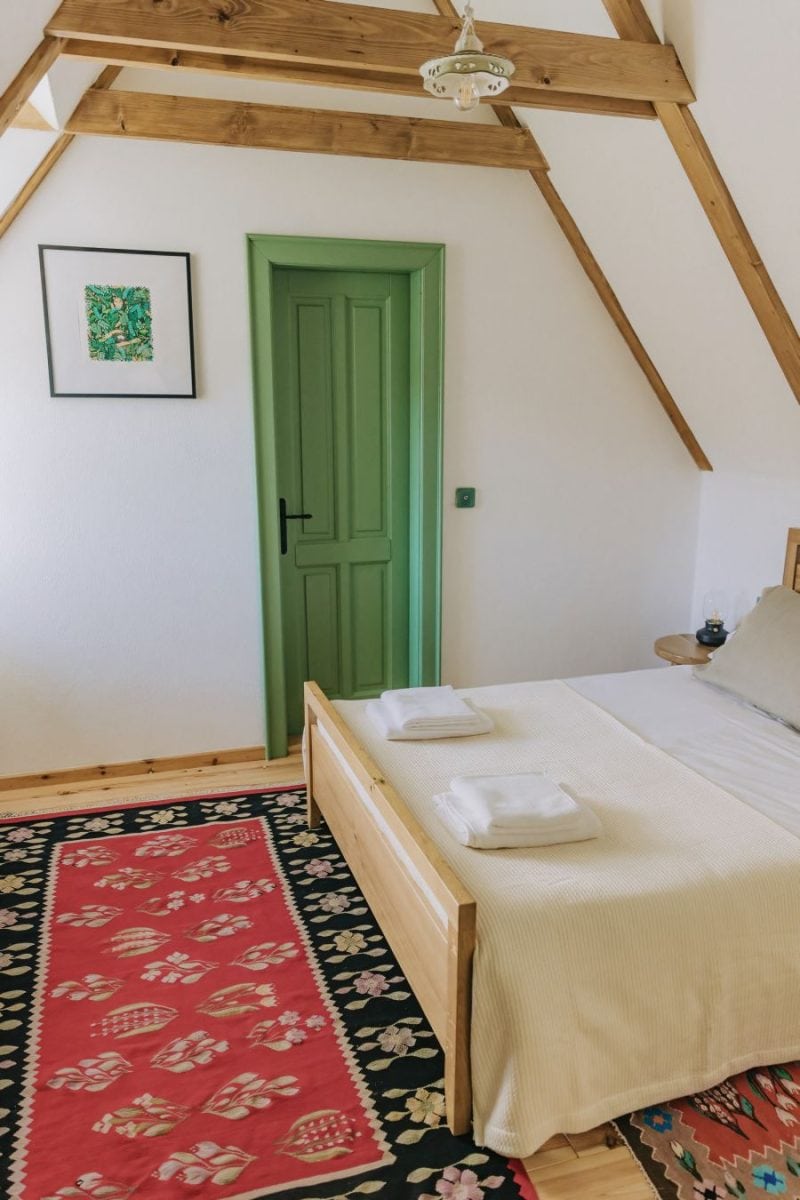 Ușă interior din lemn